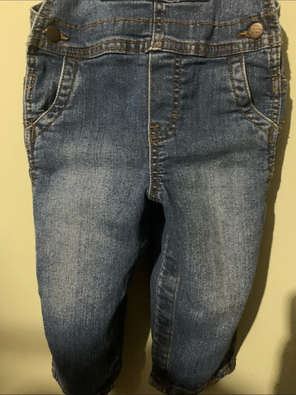 OshKosh B'gosh Blue Denim Relaxed Jeans Overalls